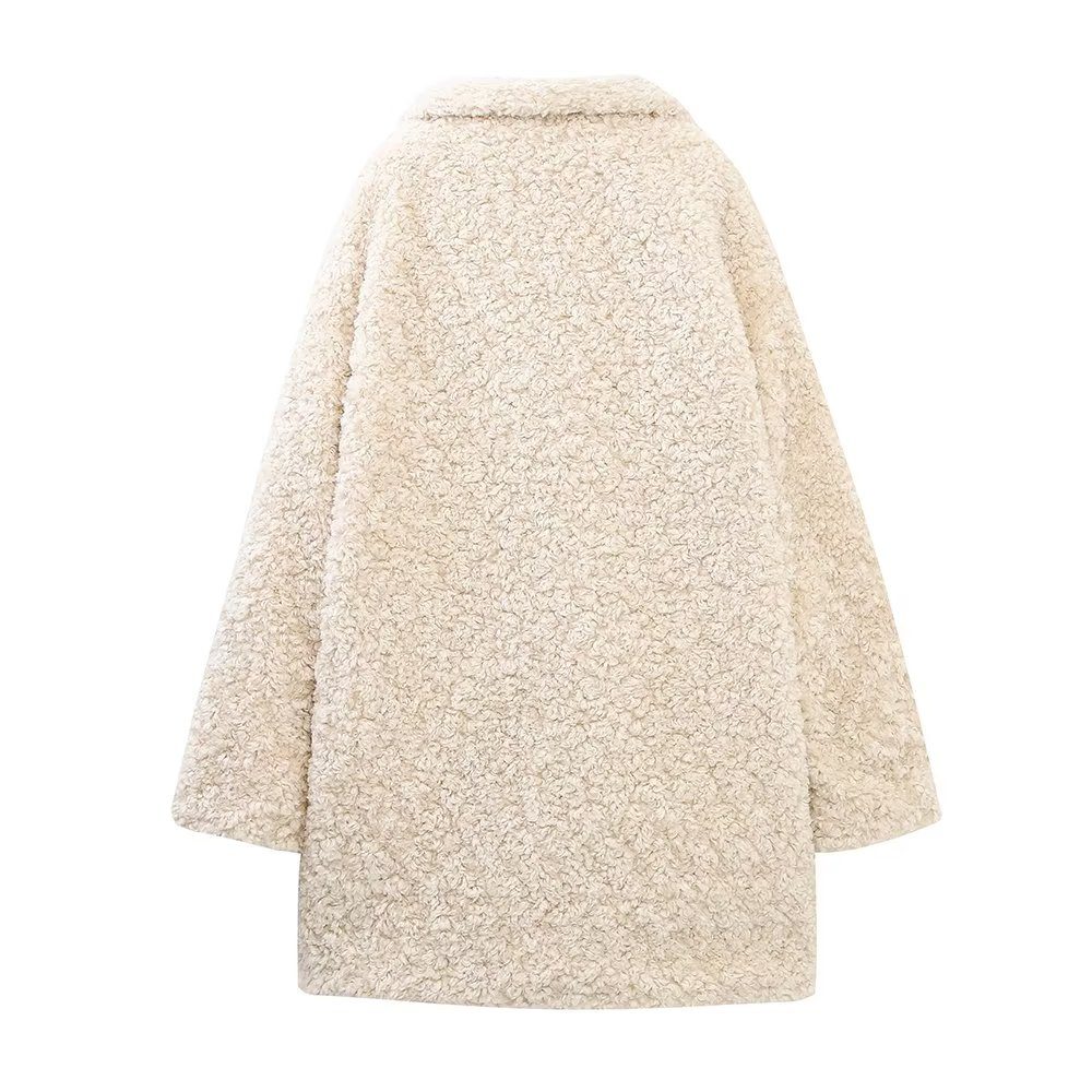 Drune | Teddy Mantel - Ultra-bequeme Wärme - Faux Shearling Mischung - Winter-Essential