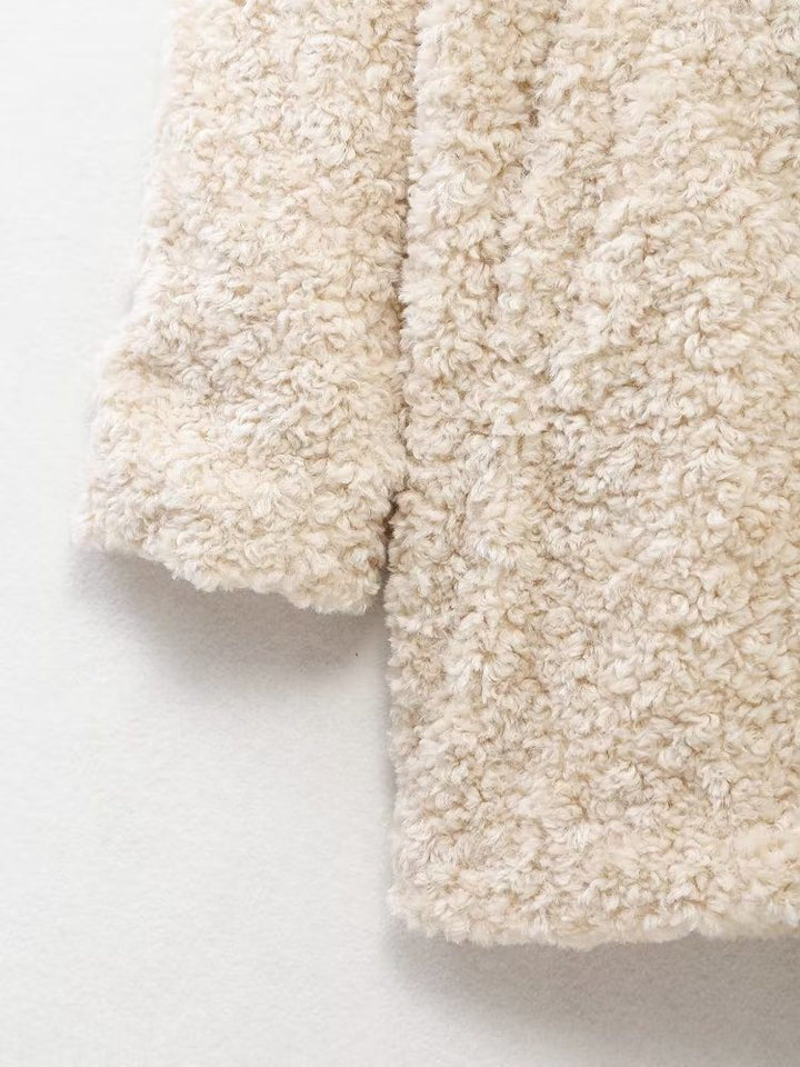 Drune | Teddy Mantel - Ultra-bequeme Wärme - Faux Shearling Mischung - Winter-Essential
