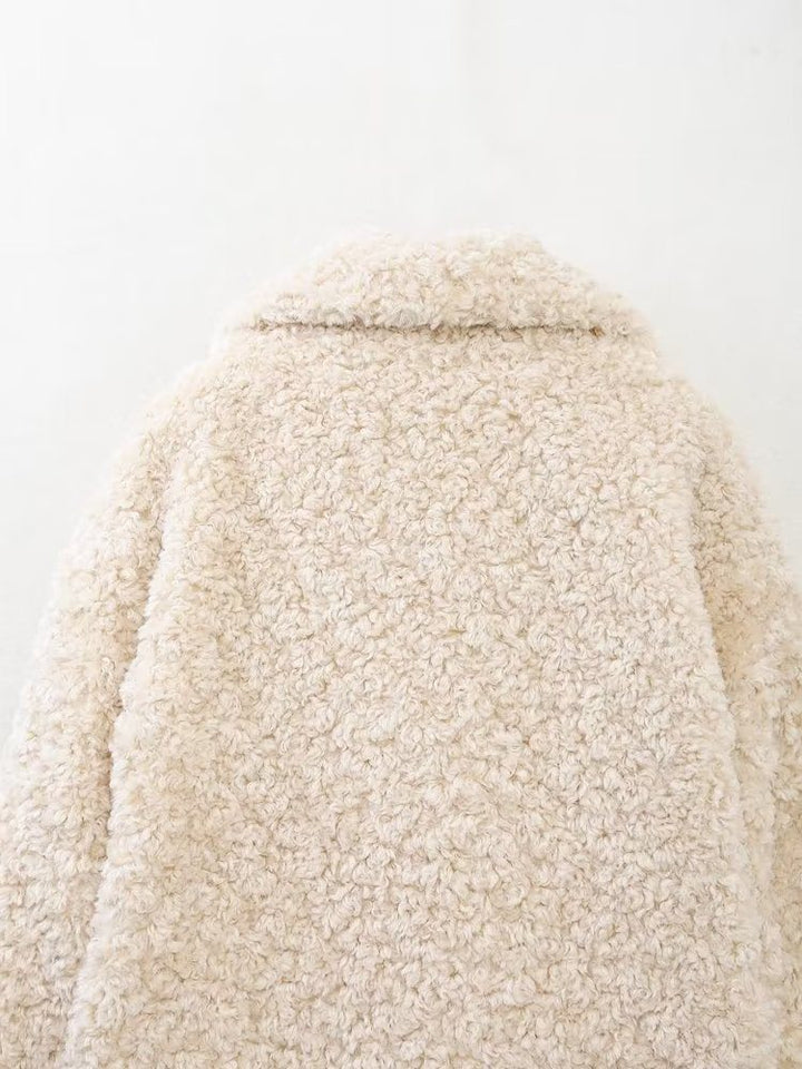 Drune | Teddy Mantel - Ultra-bequeme Wärme - Faux Shearling Mischung - Winter-Essential
