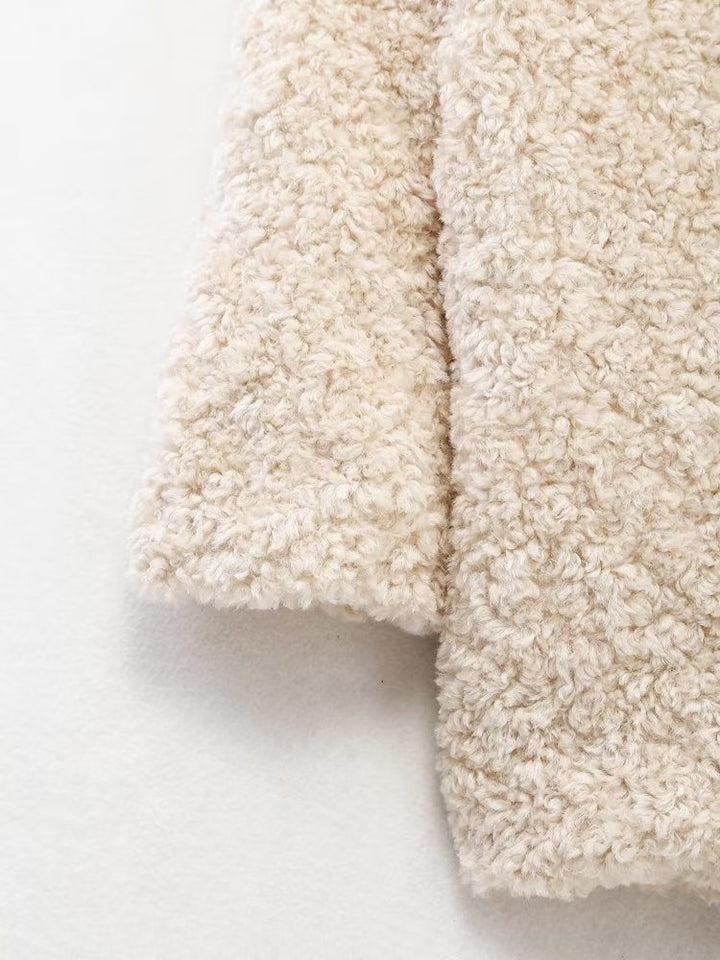 Drune | Teddy Mantel - Ultra-bequeme Wärme - Faux Shearling Mischung - Winter-Essential