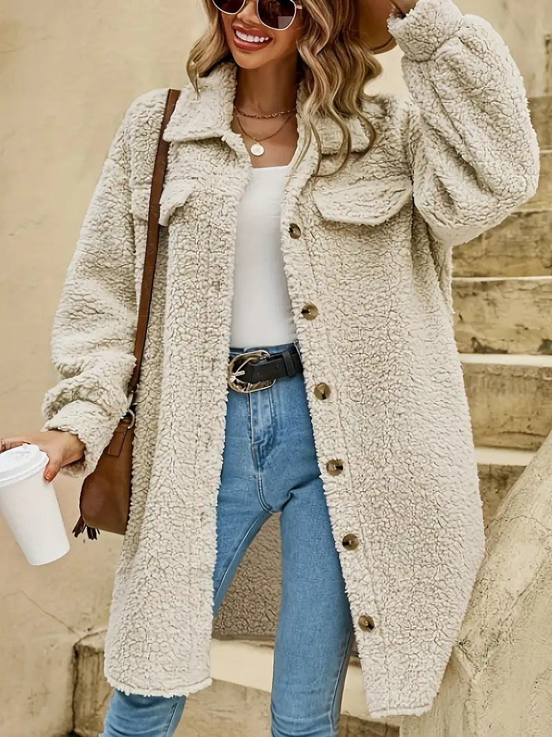 Drune | Teddy Weiches Fleece Weste