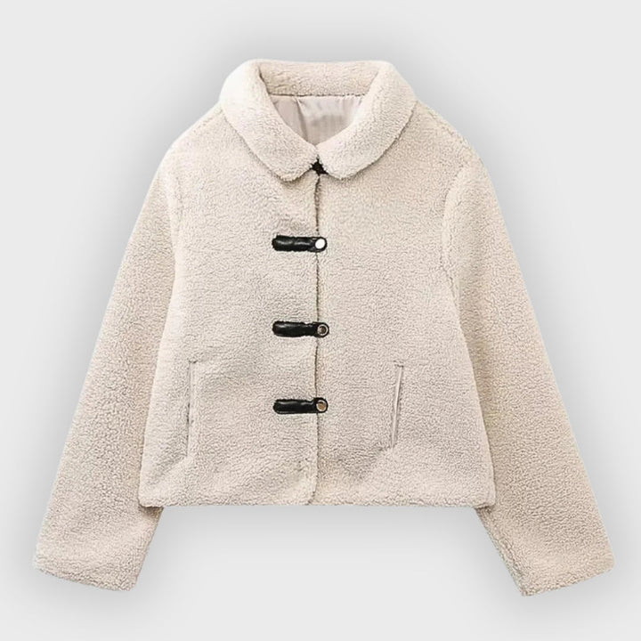 Drune | Gekürzte Fleece Toggle Patch Pocket Jacke