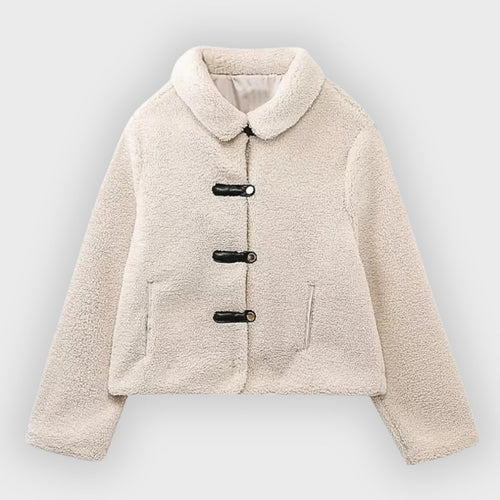 Drune | Gekürzte Fleece Toggle Patch Pocket Jacke