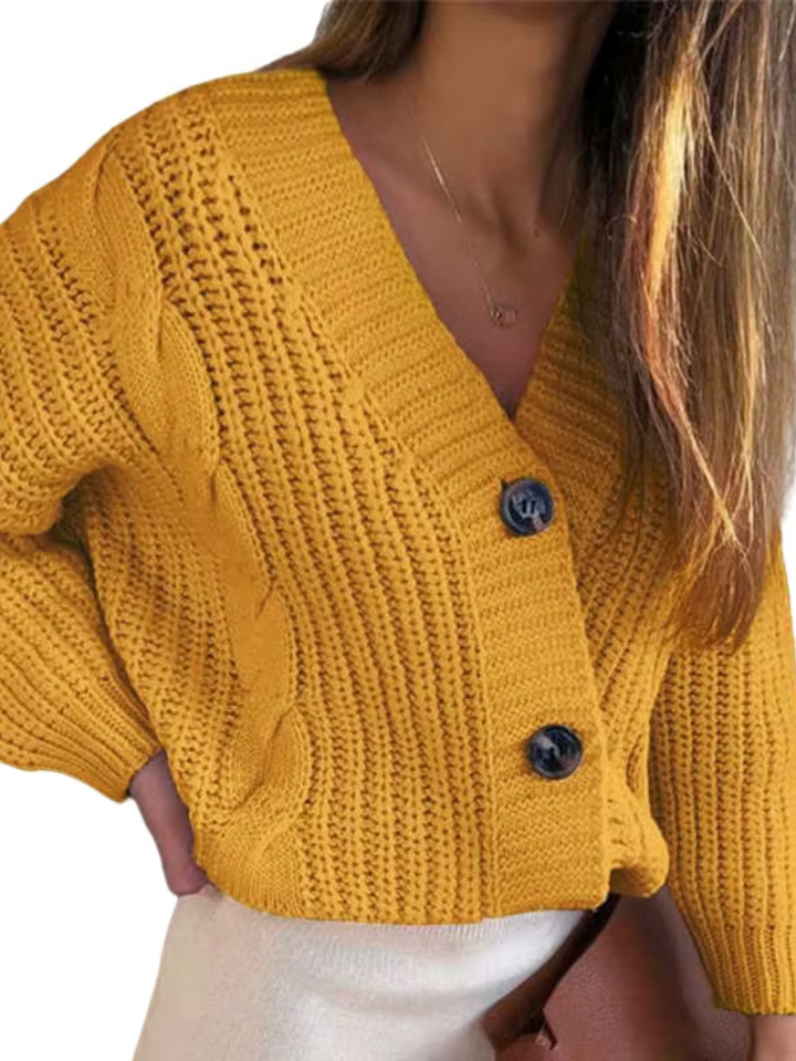 Drune | DER GROBE STRICKCARDIGAN MIT ZOPFMUSTER & CHARAKTER