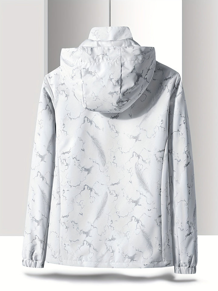 Drune | Wind und Wasserdichte Damen Sportjacke mit Kapuze
