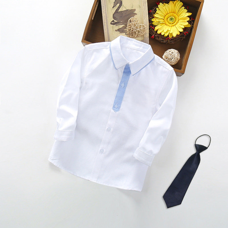 Unisex Kurzarmhemd mit kontrastierenden Knopfleiste Drune