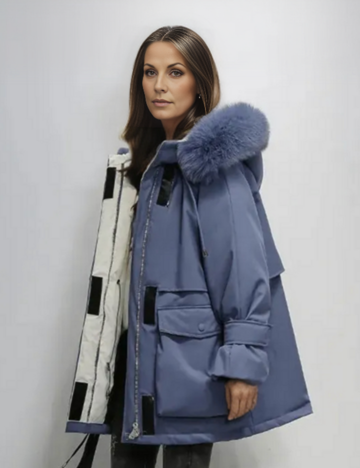 Drune | Winterparka Mit Veganfell Für Damen - Ideal für Winter
