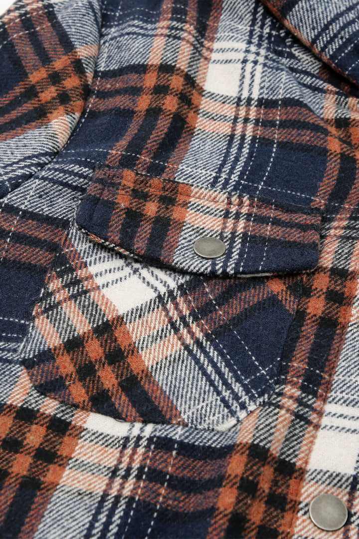 Drune | Gepunktete Jacke mit Kapuze Weiches Plüschfutter Perfekt Für Kalte Tage