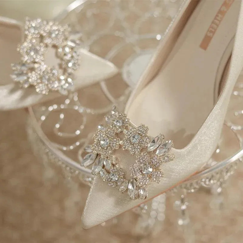 Drune | Brautschuhe Stiletto mit Strass