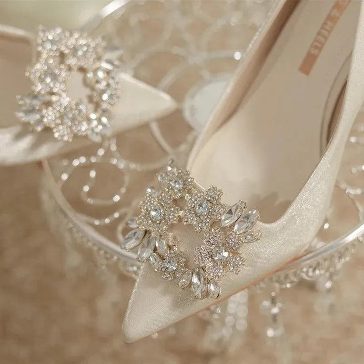 Drune | Brautschuhe Stiletto mit Strass