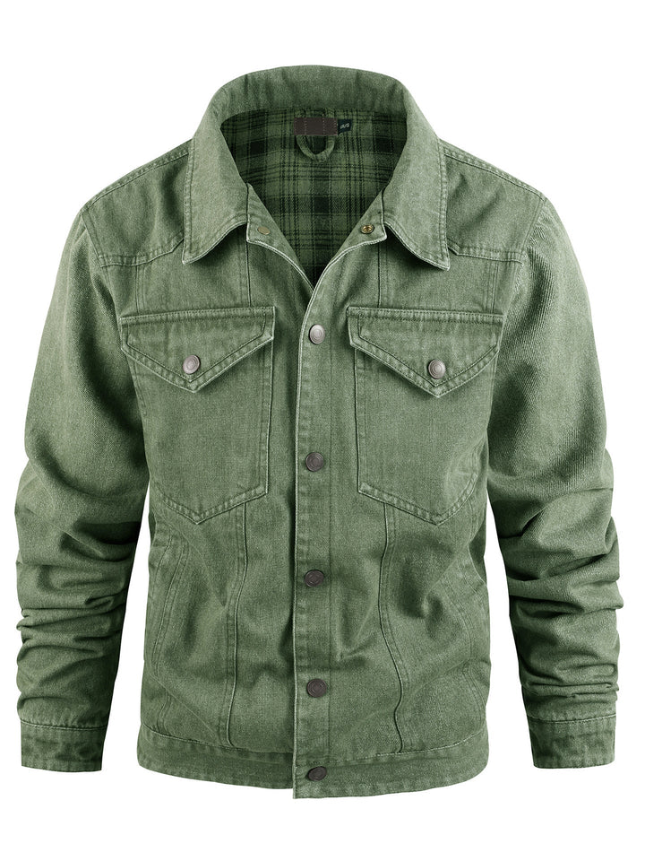 Drune | Freizeit Denimjacke Herren