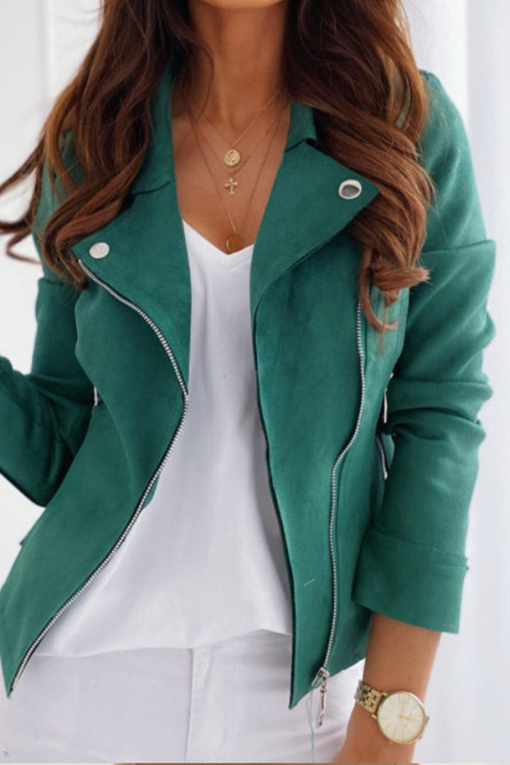 Drune | Elegante Jacke mit Reißverschluss für einen alltäglichen Look