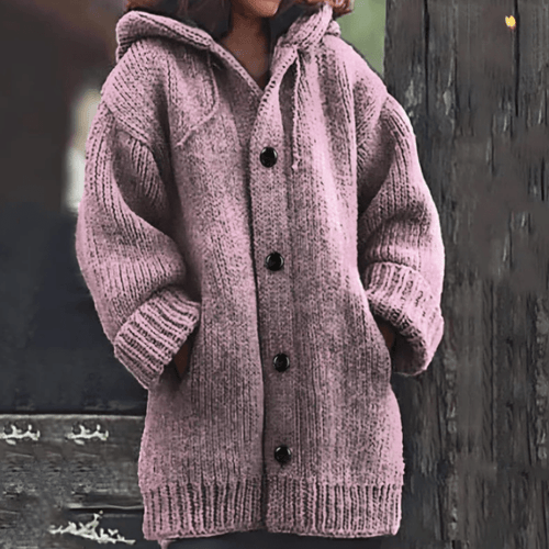 Drune | Warme Damen-Strickjacke