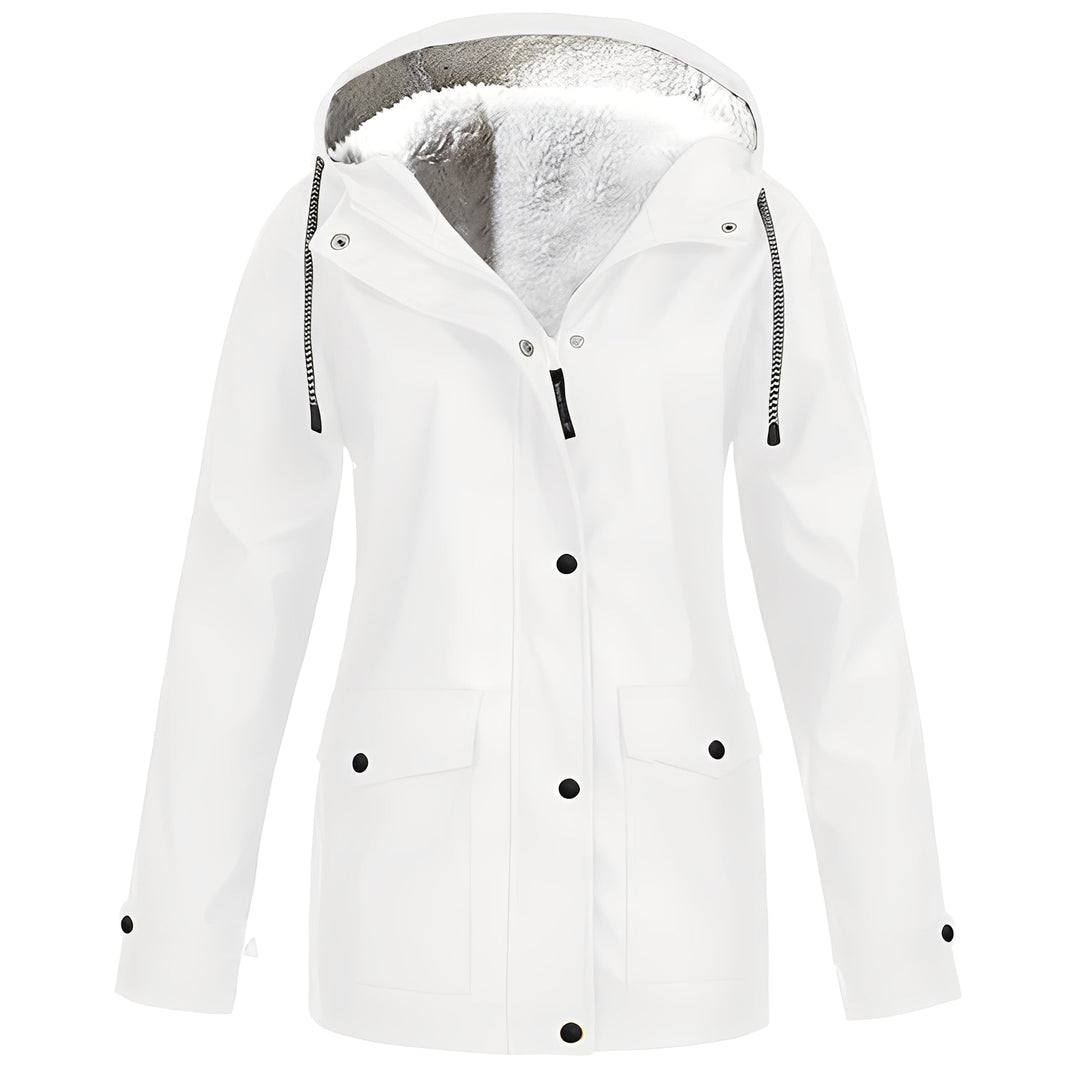 Drune | Vielseitige, wasserdichte Damenjacke mit Fleece-Innenfutter