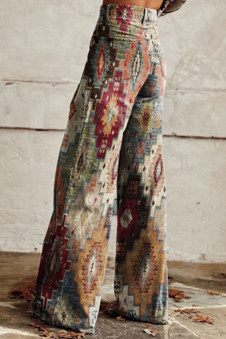 Drune | Stilvolle Jeans im Boho-Stil für Frauen