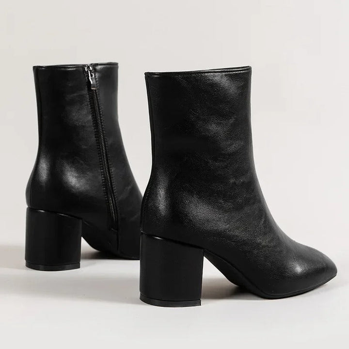 Drune | Bequeme Damen Stiefeletten mit Absatz