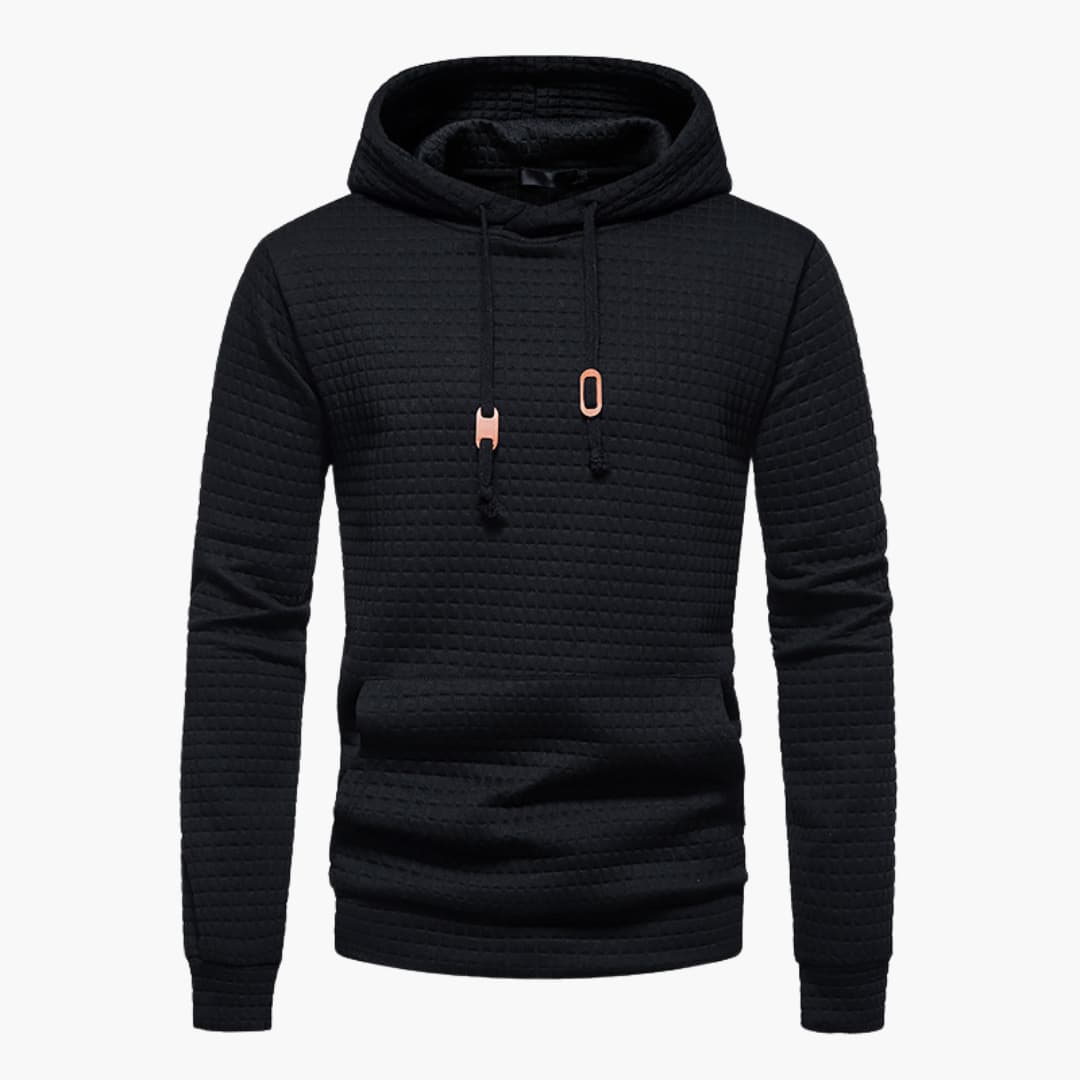 Drune | Kapuzenpullover Kariert - Moderner Freizeit-Hoodie für Alltag und Sport