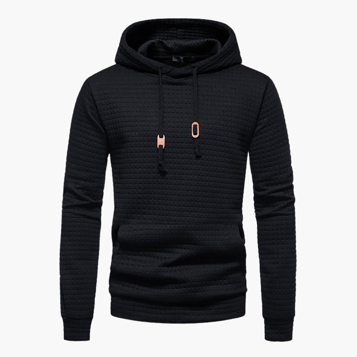 Drune | Kapuzenpullover Kariert - Moderner Freizeit-Hoodie für Alltag und Sport