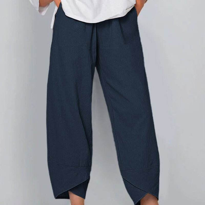 Drune | Damenhose Leichte Baumwoll Und Leinen Damen Sommer Komfort