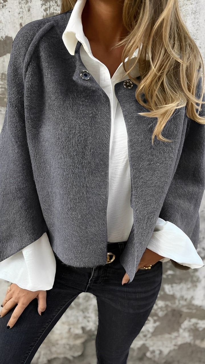 Drune | Bequeme, locker geschnittene Damenjacke aus Kaschmir