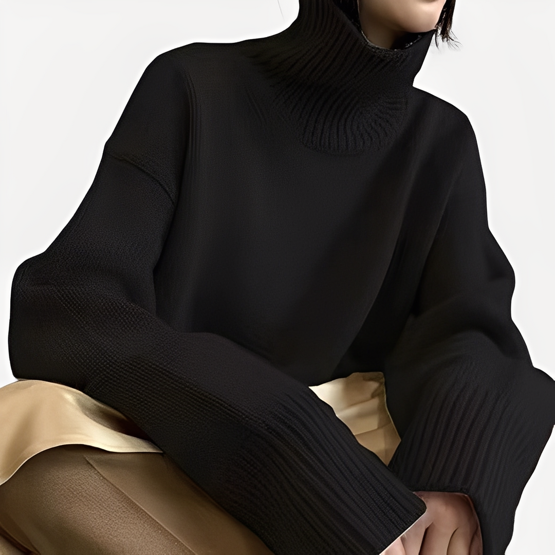 Drune | Eleganter und legerer Damen Rollkragenpullover