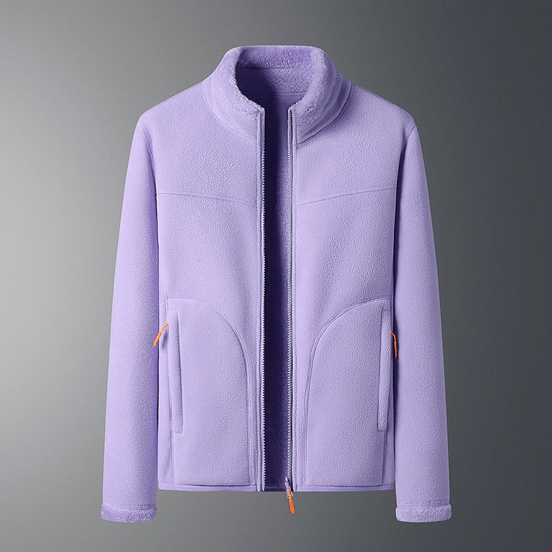 Drune | Fleecejacke mit Reißverschlusstaschen - Leichte Wärme - Hoher Kragen - Alltags-Layer