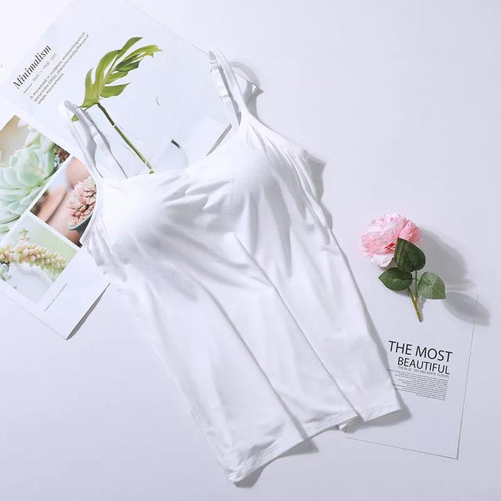 Drune | Bequeme Tanktop mit integrierten BH für Damen
