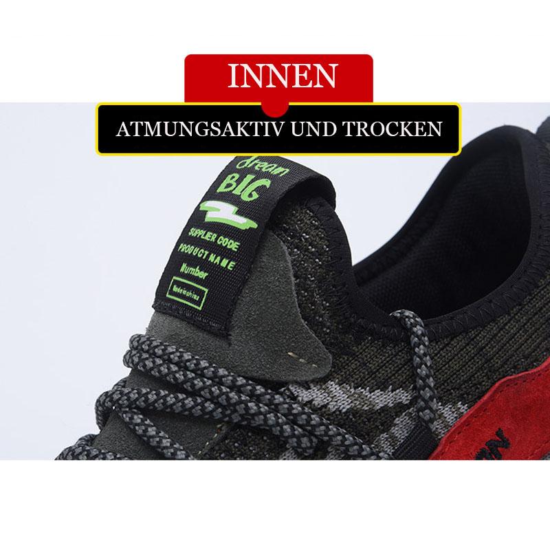 Anti-Smash, Anti-Durchstich, leichte, rutschfeste, verschleißfeste und isolierte Arbeitssicherheitsschuhe Drune