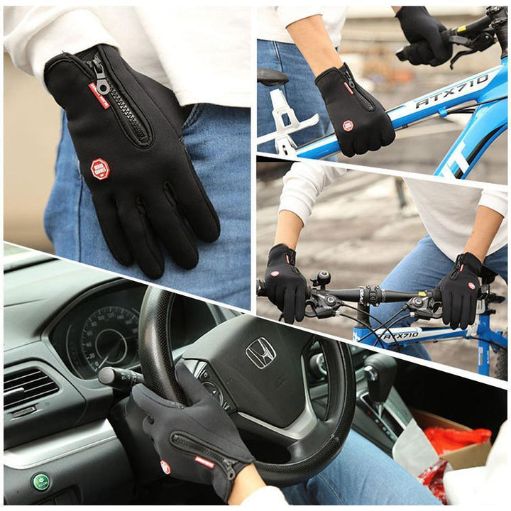 Drune - Winddichte Touchscreens Thermohandschuhe, (2er-Pack)