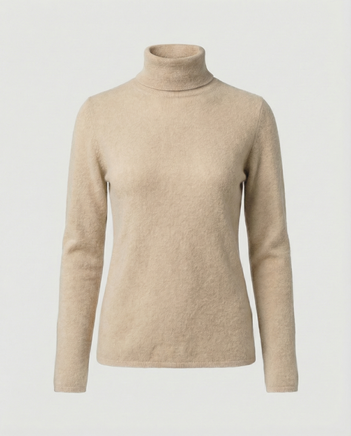 Drune | Luxe Pullover Damen Weicher Rollkragenpullover, Warm & Stilvoll