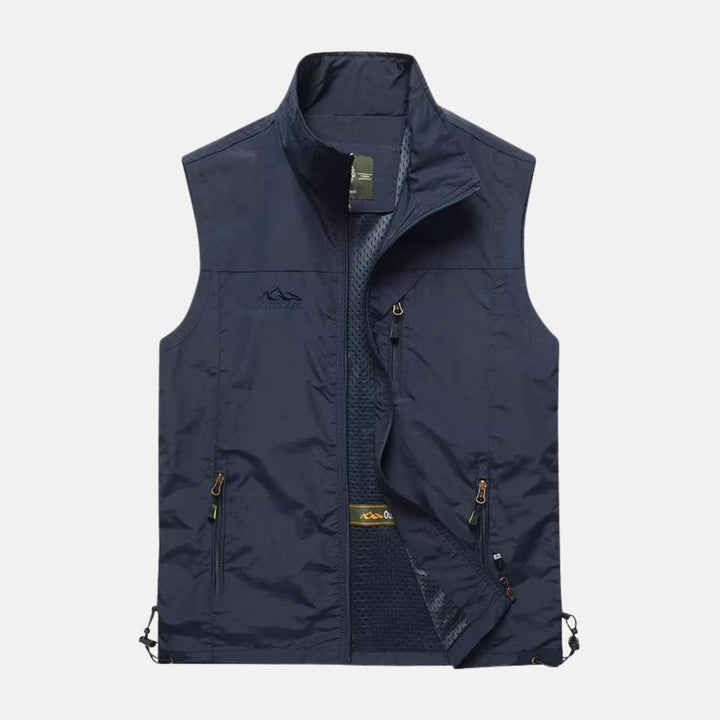 Drune | Leichte Multifunktionsweste mit Taschen für Herren für den Outdoor-Einsatz
