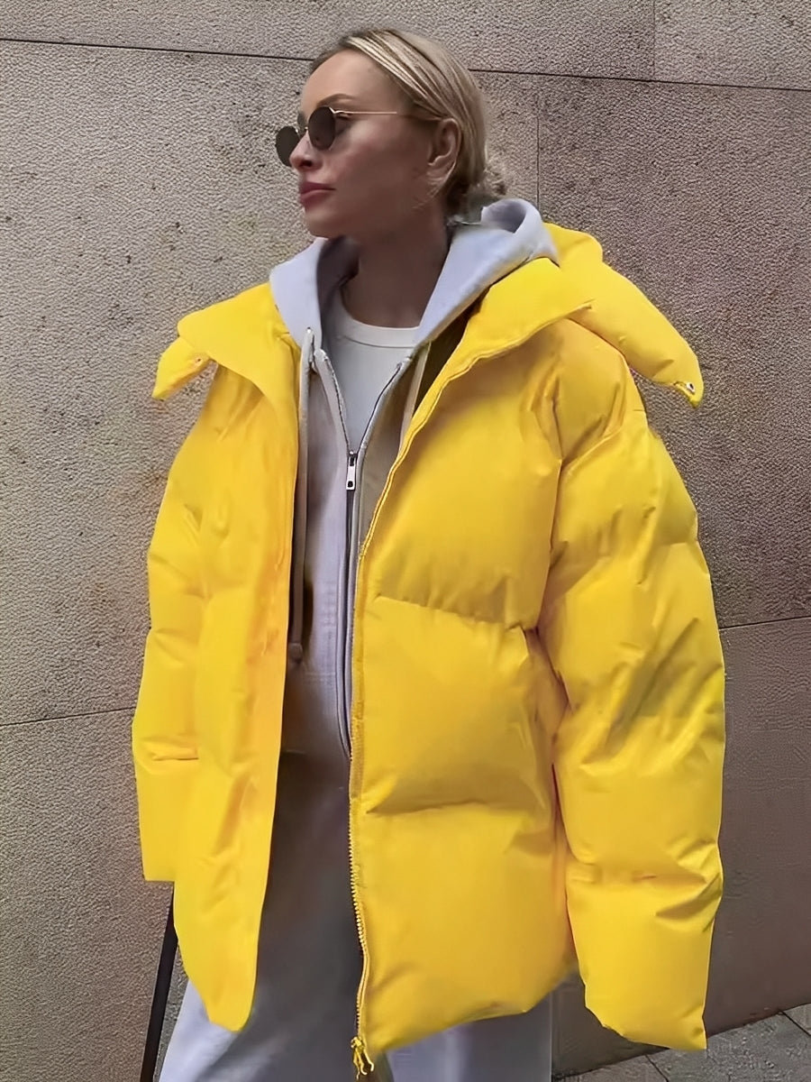 Drune | Warme, gepolsterte, lässige Jacke für Frauen