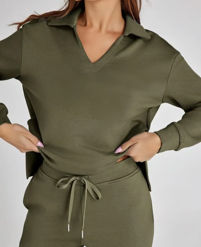 Drune | Damen Zweiteiliges Satz Komfortable & Trendy Ausstrahlung Für Frauen