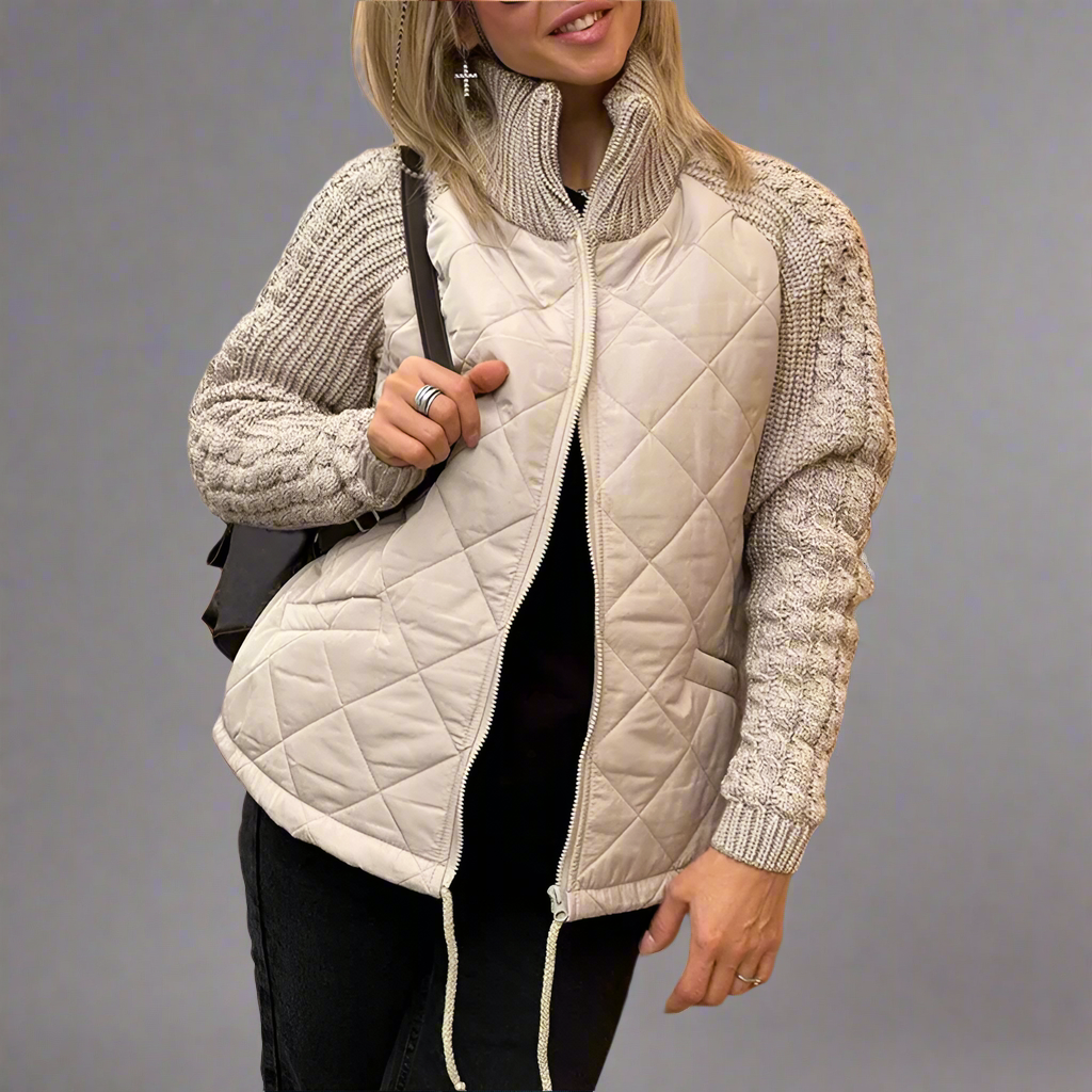 Drune | Jacket mit Gestrickten Ärmeln für Den Herbst