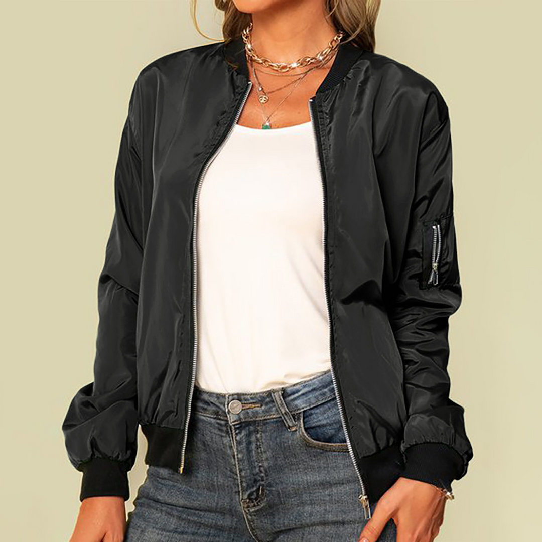 Drune | Klassisches Lässiges Bomberjacke Damen