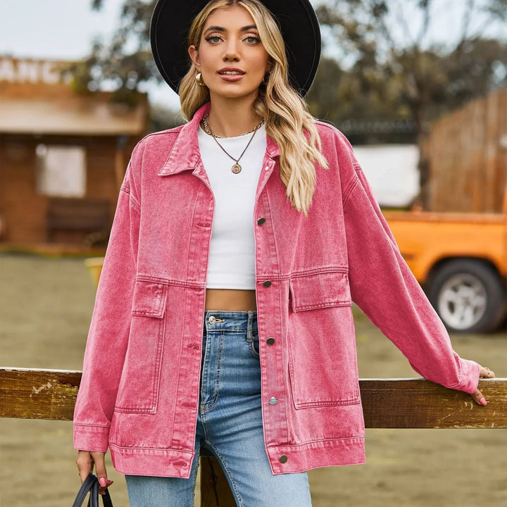 Drune | Klassisches Vintage Denim Jacke für Damen