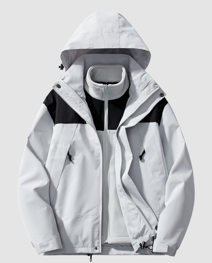 Warme Damen Winterjacke Fleece | Drune