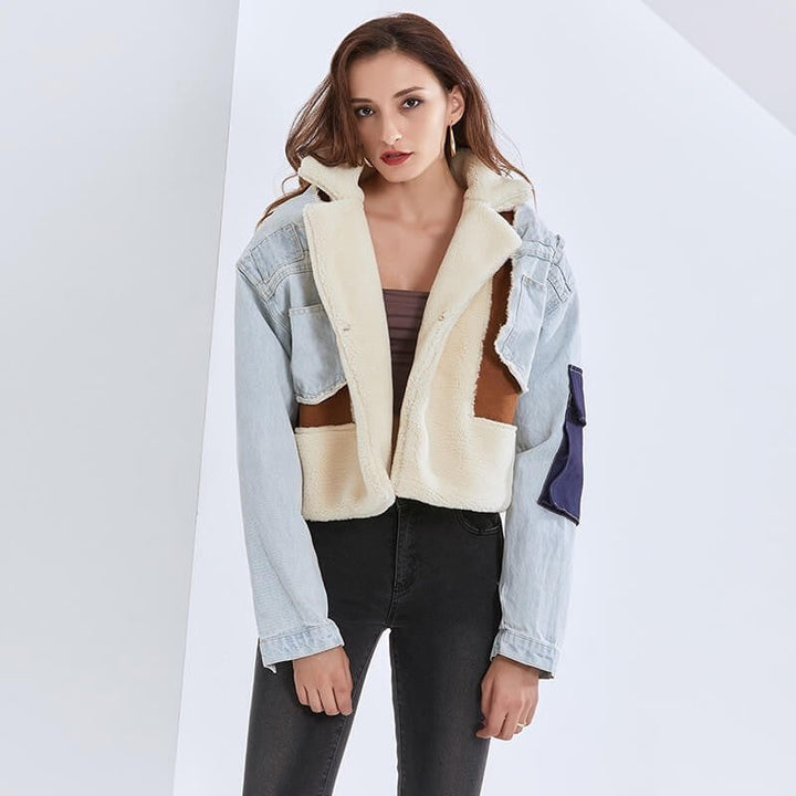 Drune | Baumwoll Patchwork Jacke