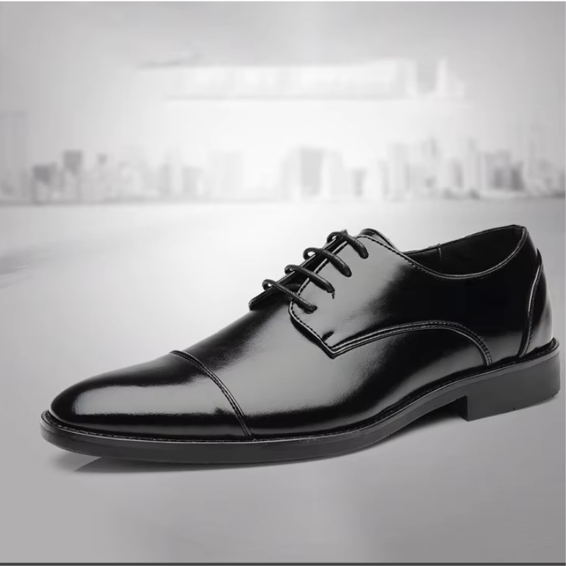 Drune | Luxuriöse Leder Herrenschuhe Mit Schnürung Und Polierter Oberfläche