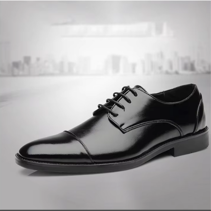 Drune | Luxuriöse Leder Herrenschuhe Mit Schnürung Und Polierter Oberfläche