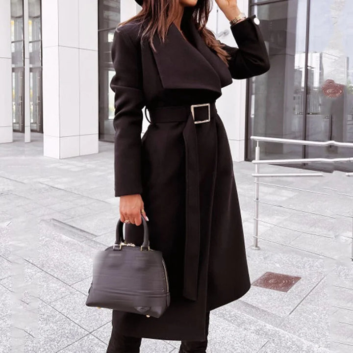 Drune | Lange Damen Winterjacke | Stilvoll und Warm für die Kalten Monate