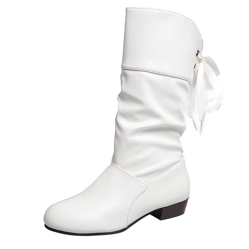 Damen modische Stiefel Drune