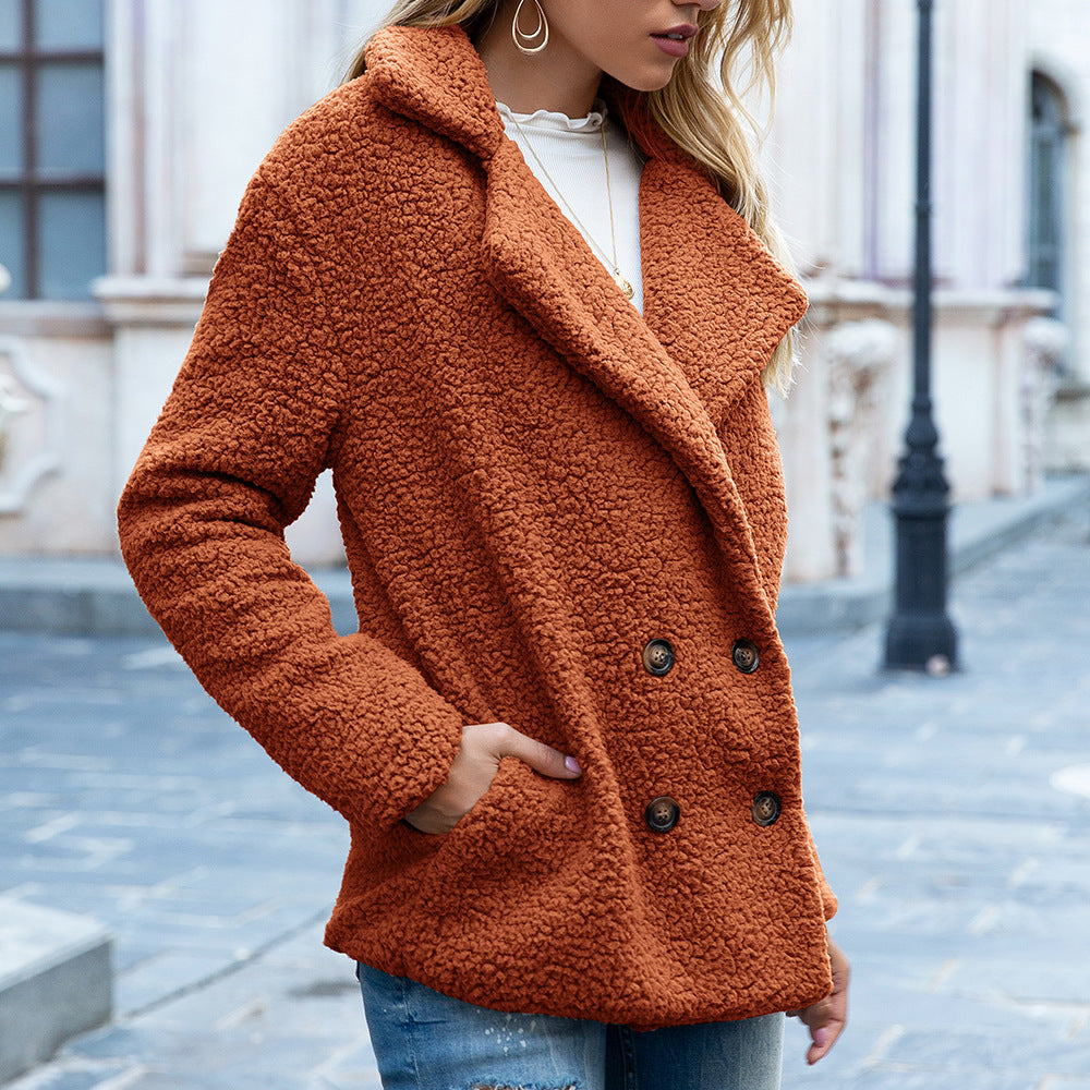 Drune | Warme und Flauschige Damenjacke