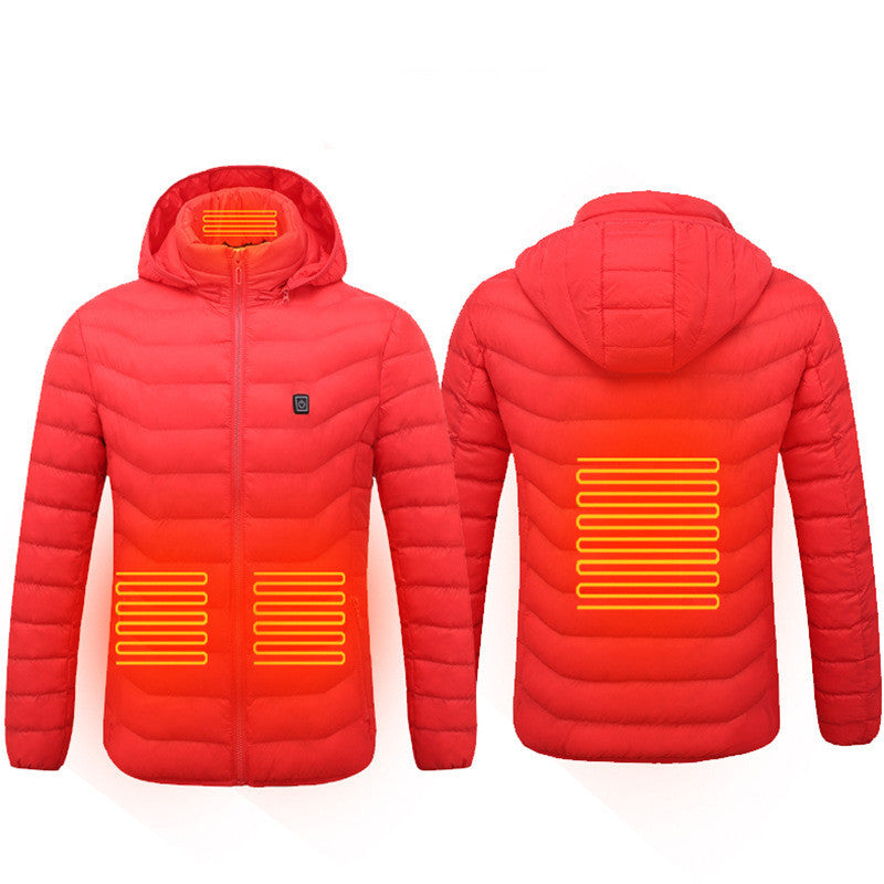 Drune | Elegante USB-heizbare Jacke für Herren, thermisch Winter