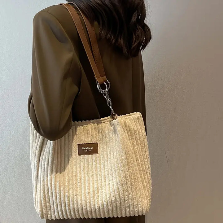 Drune | Samtcord Baumwolltasche