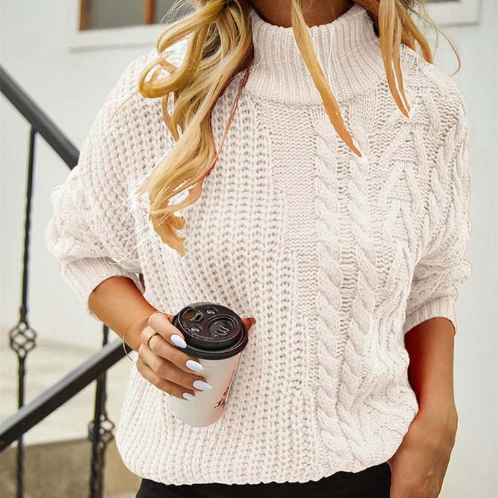 Drune | Zopfmuster Strickpullover im Klassischen Design