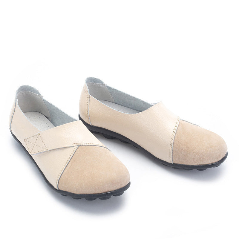 Drune | Orthopädische Leder Slip-On Loafer für Damen