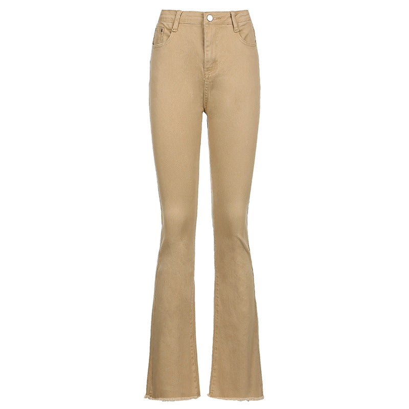 Drune Stretch-Bootcut-Jeans: Komfort und Stil vereint