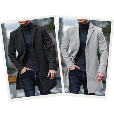 Drune | Belloni Klassischer langer Trenchcoat - Stilvoll & Komfortabel