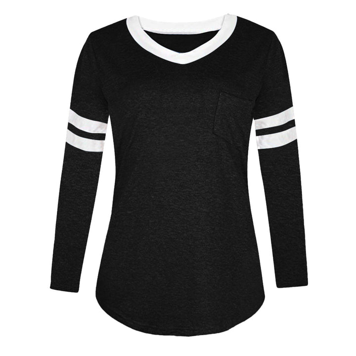 Damen Freizeitpullover mit stylischem Streifen-Design und lässigem Schnitt Drune
